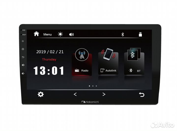 2DIN магнитола nakamichi NAM1700-MX
