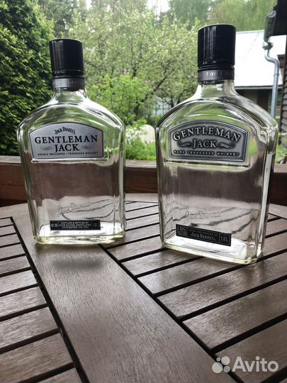 Бутылки от американского виски (Бурбон)