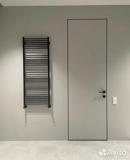 Скрытые двери invisible под покраску или отделку