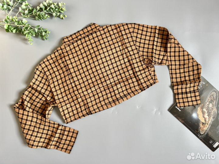 HM укороченная рубашка 40 XS