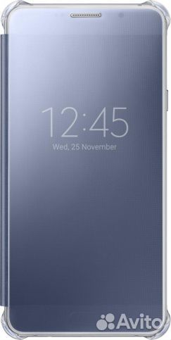 Оригинальный Чехол Clear View на samsung A7 (2016)