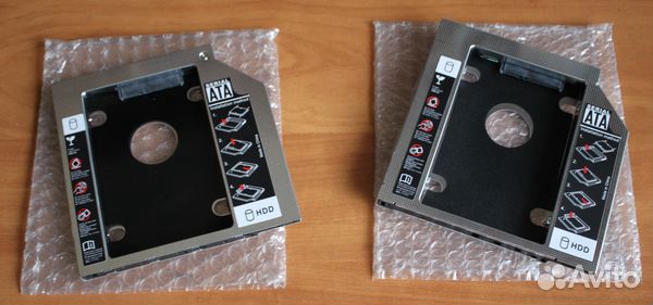 Адаптер DVD для HDD/SSD в ноутбук 12,7мм 9,5мм