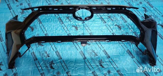 Передний бампер рав 50 без парктроников 2019-2023