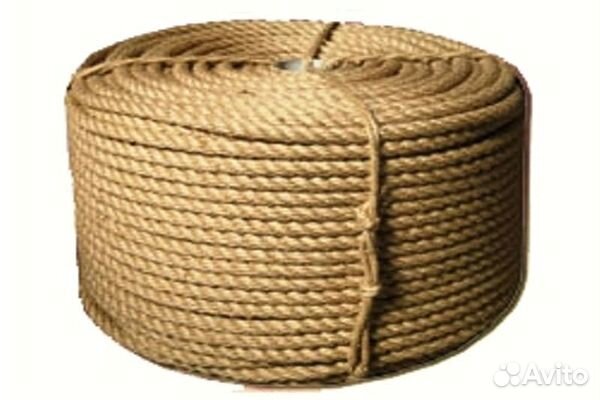Джутовый канат 4-50мм