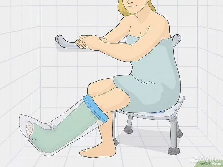 Чехол для защиты гипса от воды