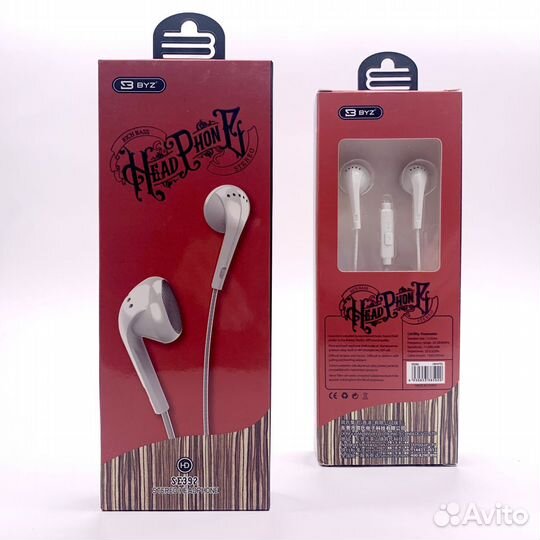 Гарнитура BYZ SE-392 WH