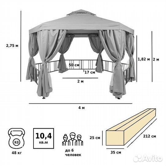 Шатер для дачи