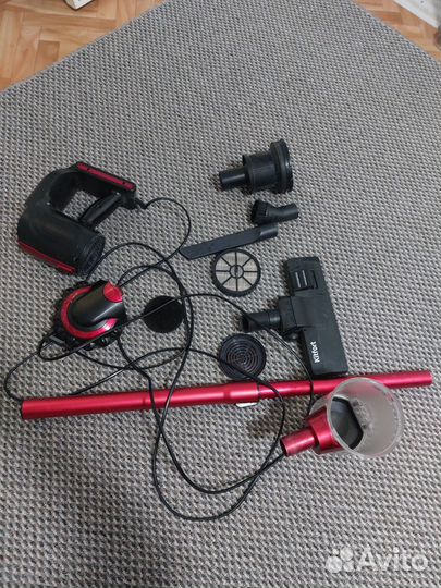 Вертикальный пылесос kitfort kt-544-1