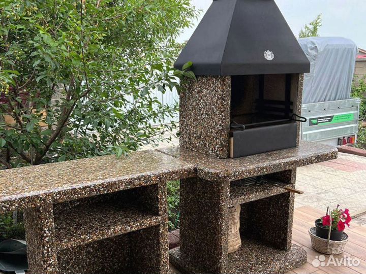 Комплекс барбекю, гриль, мангал