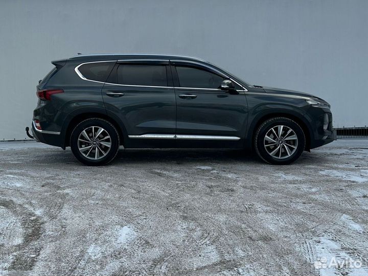Hyundai Santa Fe 2.2 AT, 2019, 90 527 км