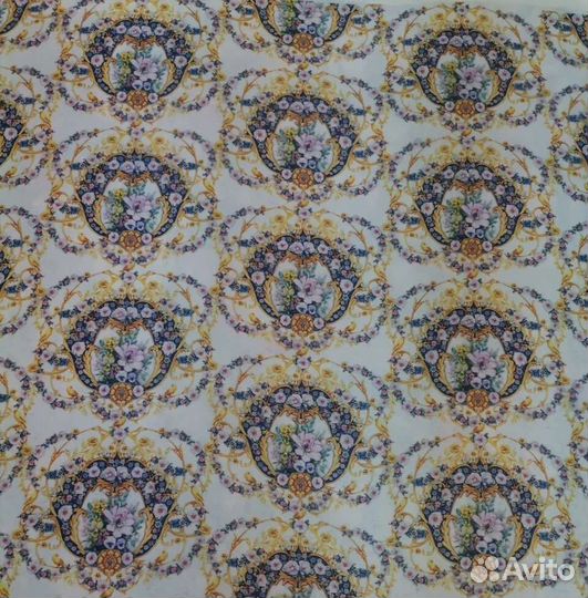 Шифон Принтованный на отрез