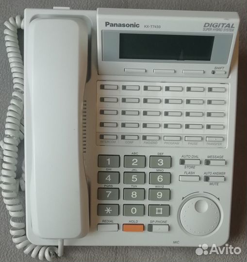 Системный телефон Panasonic KX-T7433RU