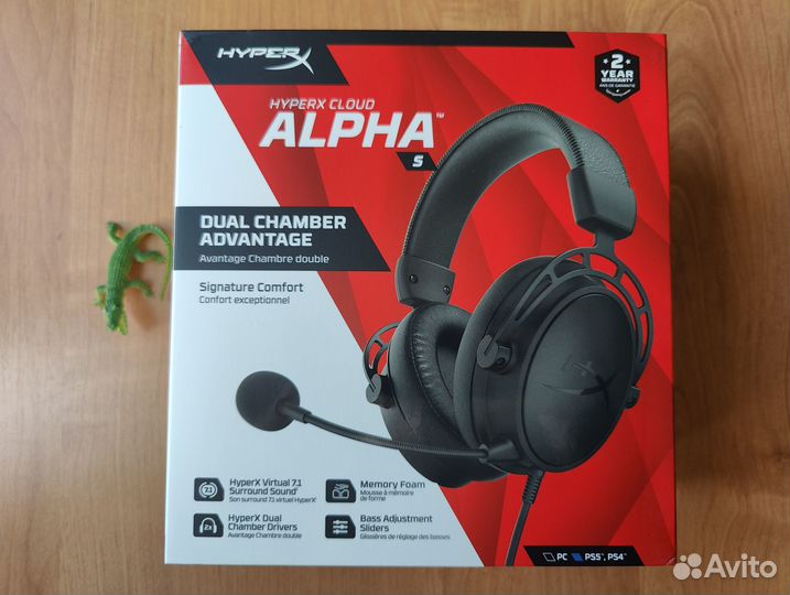 Игровая гарнитура HyperX Cloud Alpha S - Новая