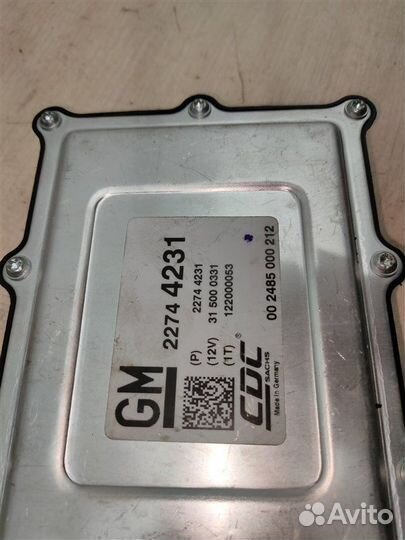 Блок управления подвеской Cadillac Srx 2