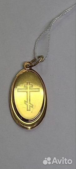 Золотая подвеска
