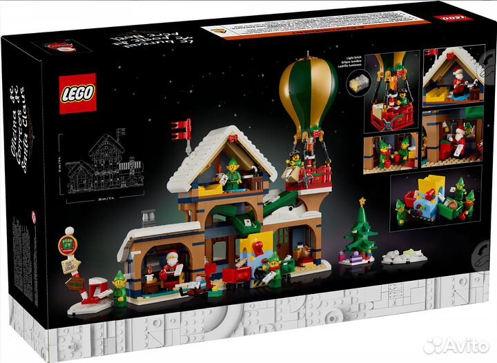 Конструктор lego Icons 10339 Santa's Post Office