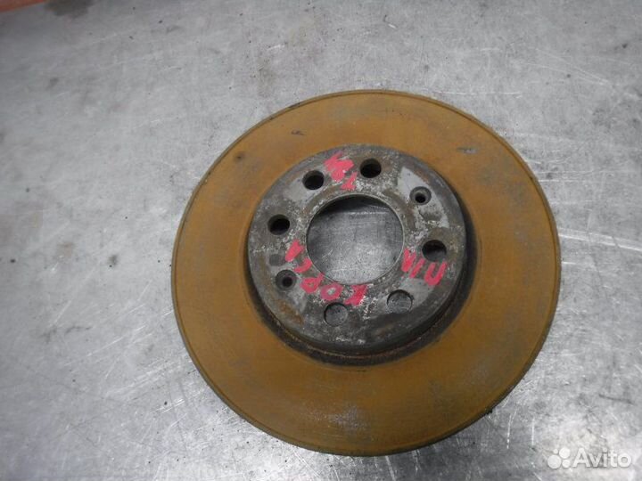 Тормозной диск передний левый Opel Corsa D Z12XEP