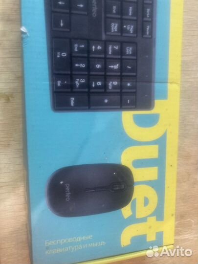 Беспроводная клавиатура и мышь