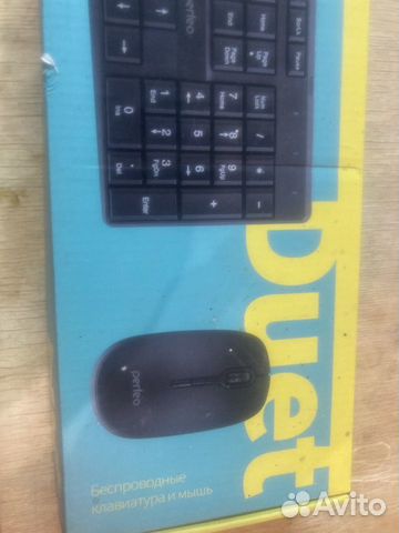 Беспроводная клавиатура и мышь
