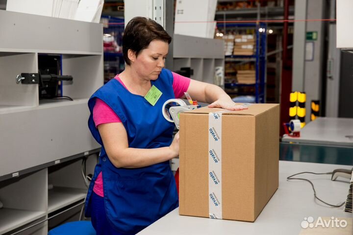 Вахта Упаковщик(ца) на склад / Бесплатный проезд