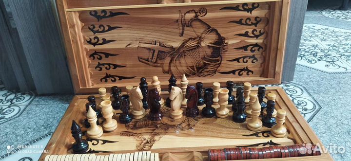Шашки шахматы нарды ручной работы