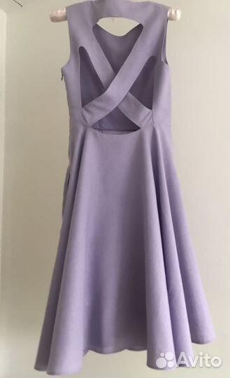 Платье Cacharel Paris оригинал XS-S лен, хлопок