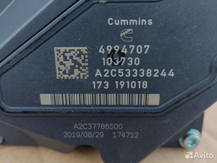 Дроссель Газель-Некст Камминс 2,8