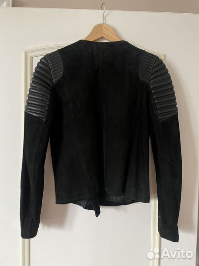 Замшевая куртка mango xs-s