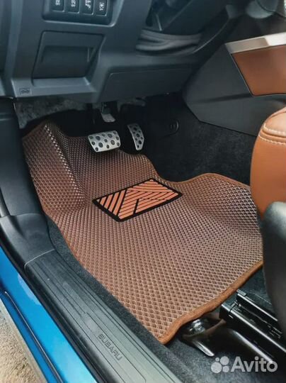 Ева / Эва /Eva коврики 3D борты + подпятник