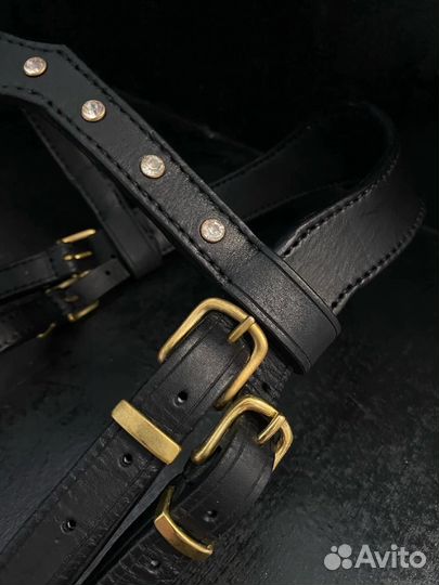 Оголовье + подперсье для лошади в барочном стиле