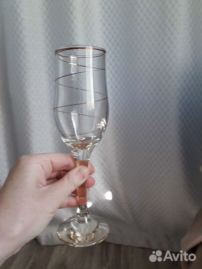 Новый набор фужеры стопки