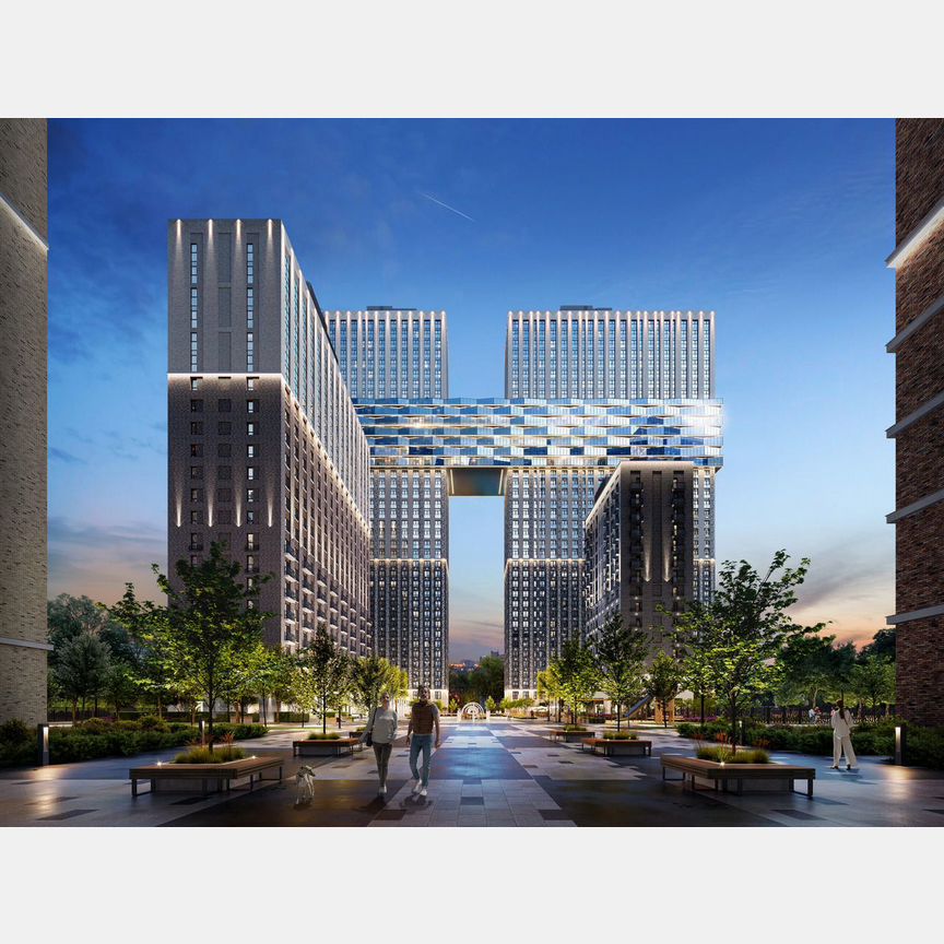 2-к. квартира, 77,3 м², 15/15 эт.