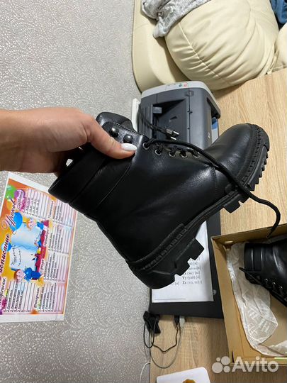 Ботинки натуральная кожа