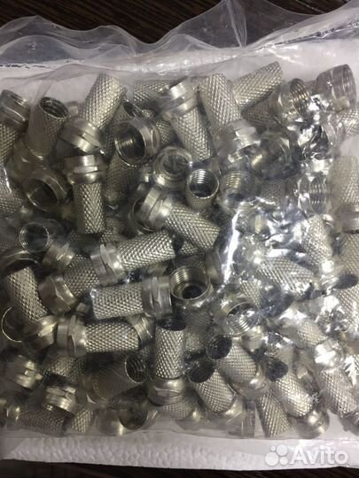 Телевизионный штекер, переходник в ассортименте