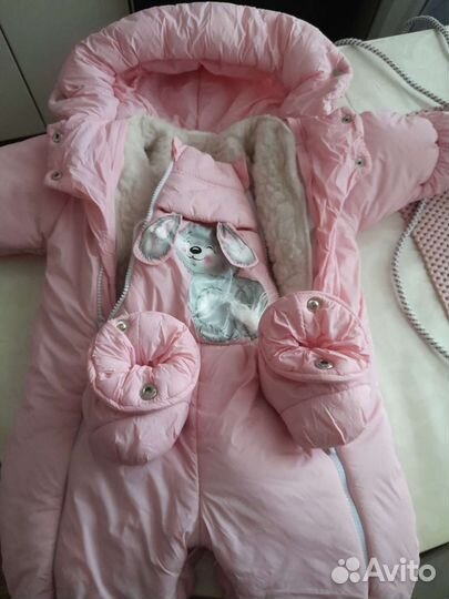 Зимний конверт. Комбинезон