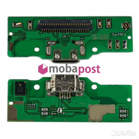 Шлейф для Samsung T295 плата системный разъем/микр