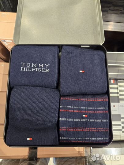 Tommy hilfiger мужские носки в подарочной коробке
