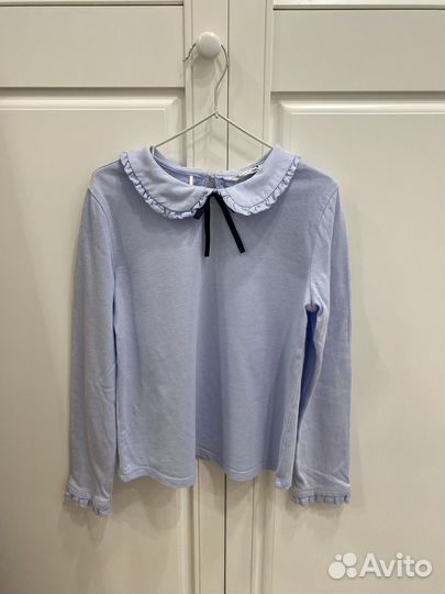 Блузка школьная для девочки 128