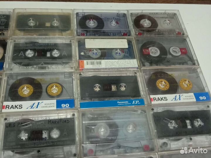 Аудиокассеты с записями