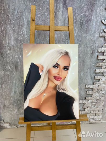 Портрет по фото за 1 день в Нижнем Новгороде