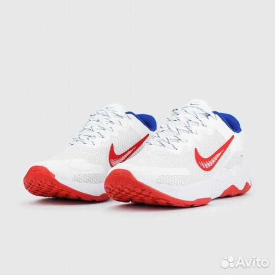 Кроссовки Nike Renew Ride 3 White Red (арт. 25385)