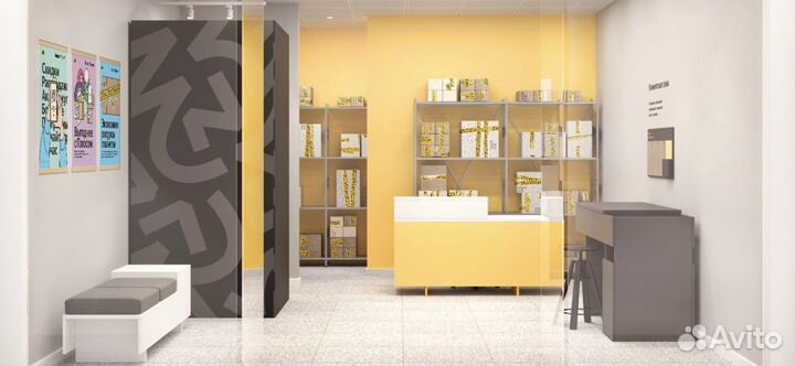 Комплект мебели для пвз Яндекс Маркет в наличии