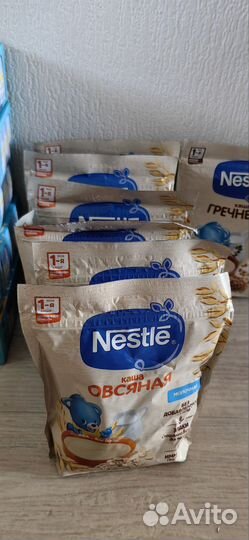 Детские каши молочные