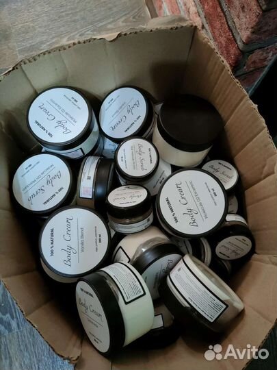 Остатки парфюмированной натуральной косметики