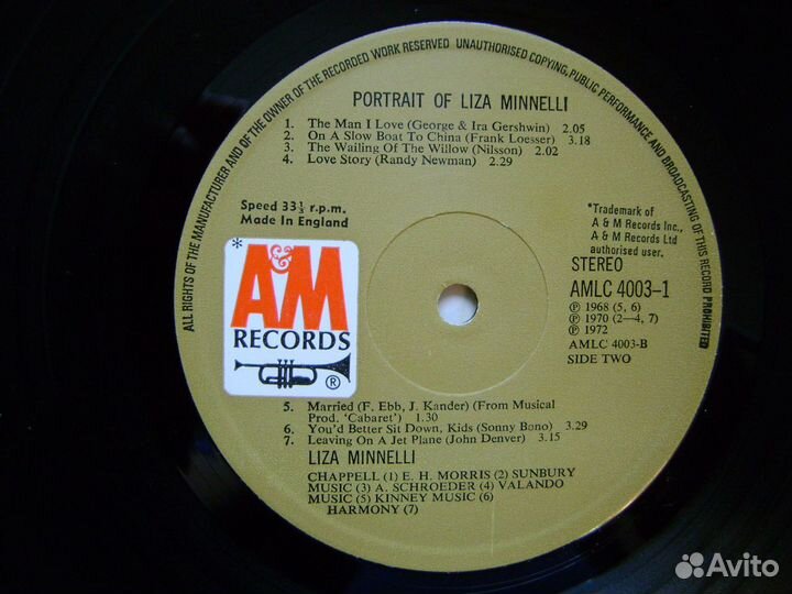 Portrait Of Liza Minnelli - Двойной альбом