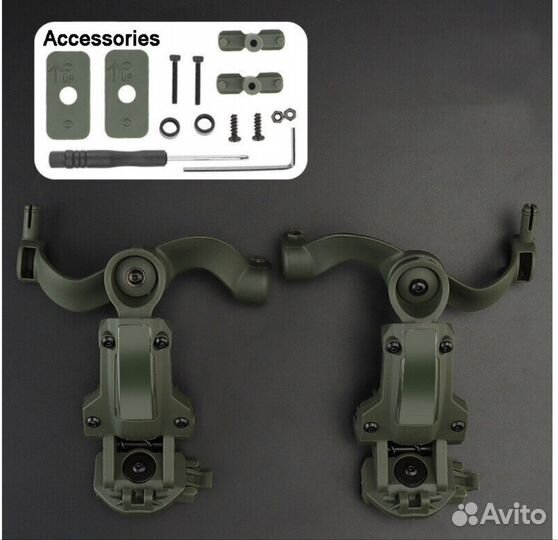 Крепления для активных наушников/Чебурашки