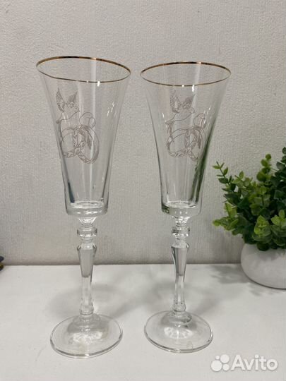 Бокалы на свадьбу