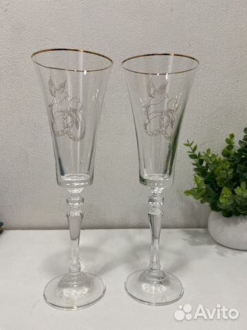 Бокалы на свадьбу