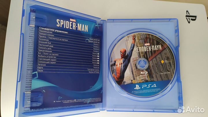 Игра на ps4 человек паук
