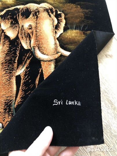 Интерьерная картина «Слон на закате»